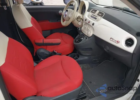 2012 Fiat 500C Pop z USA, uszkodzony, nr VIN 3C3CFFDR0CT260613